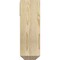 Ekena Millwork Westlake Craftsman Rough Sawn Bracket w/ Offset Brace, Douglas Fir, 6"W x 18"D x 18"H BKT0604X18X18WTL04RDF - alternate 3